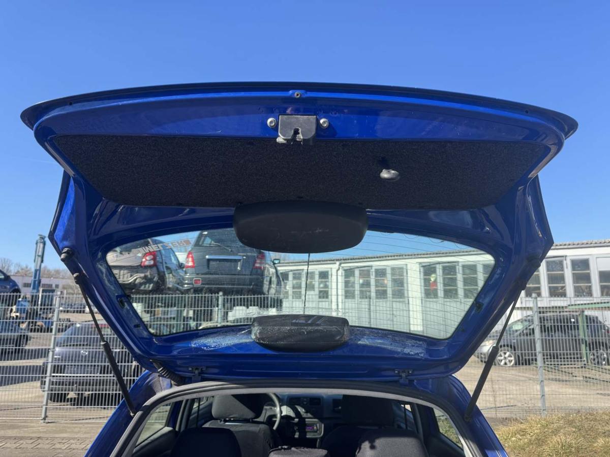 Skoda Fabia 2 5J original Heckklappe mit Heckscheibe LF5K Dynamic Blue Flie&szlig;heck Bj.2009